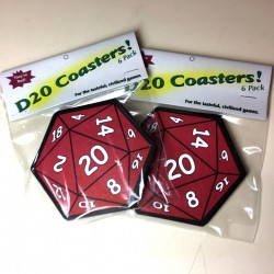 D20 Coaster set