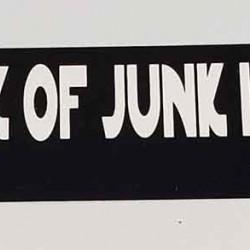 Fastest Hunk of Junk Bumper Sticker