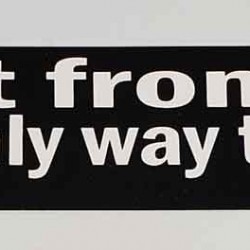 Nuke It From Orbit Bumper Sticker