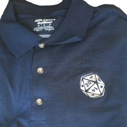 D20 Embroidered Polo Shirt