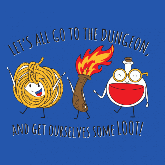 Let's All Go To The Dungeon! Shirt