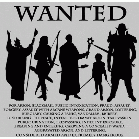 Wanted Shirt (Murderhobos)