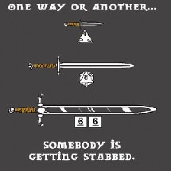 One Way Or Another, Someone is Getting Stabbed